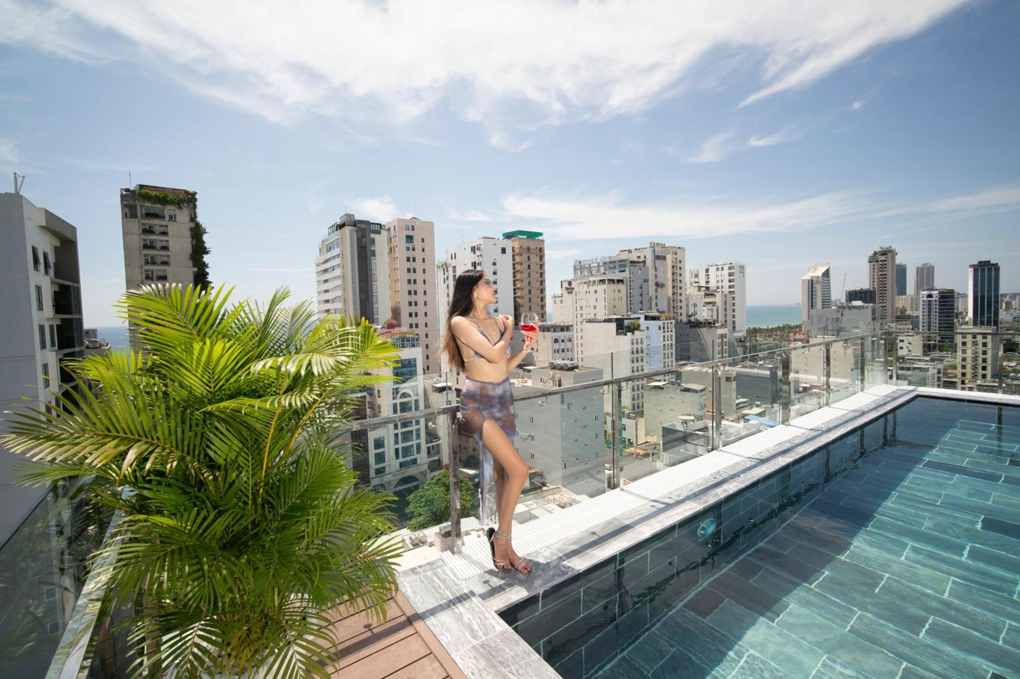 Elites Hotel Da Nang Bagian luar foto